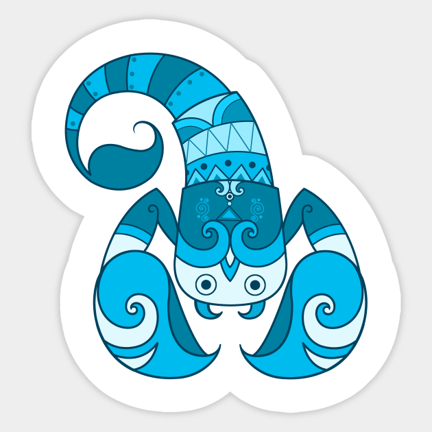 Scorpio Sticker by nabilllll